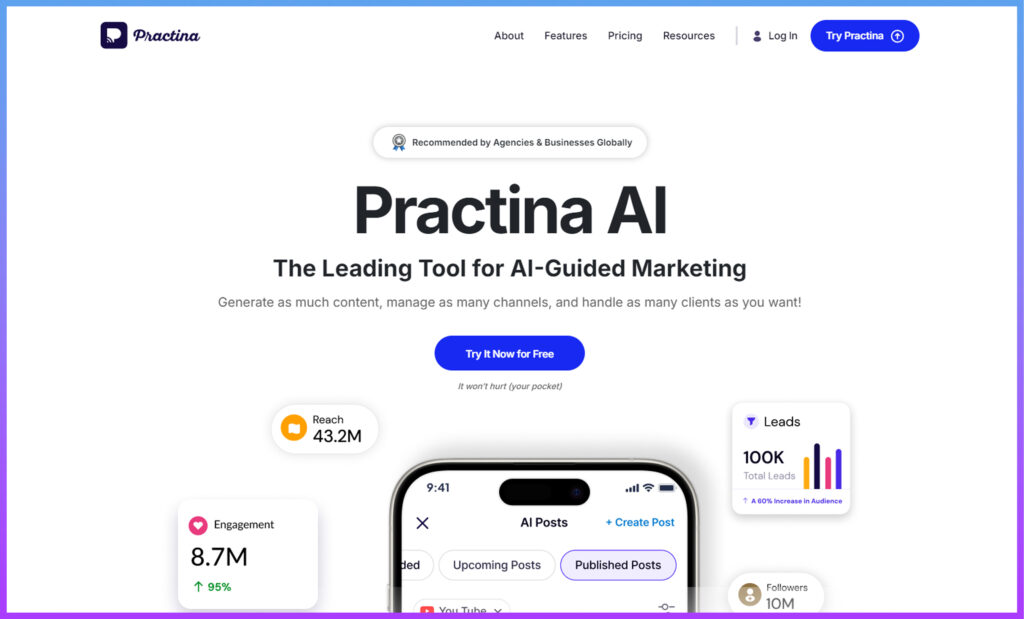 Practina-ai-marketing-tool