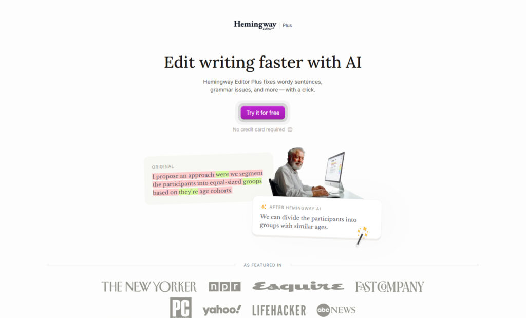 Hemingway App